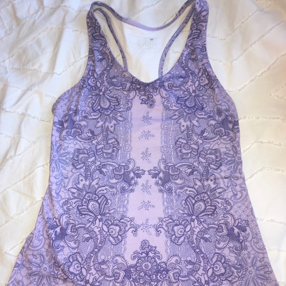 New Balance fitted tank Size M